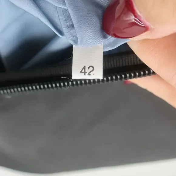 Prada Toiletry Bag Black Nylon & Saffiano Leather Top Handle Travel Pouch - Picture 12 of 12